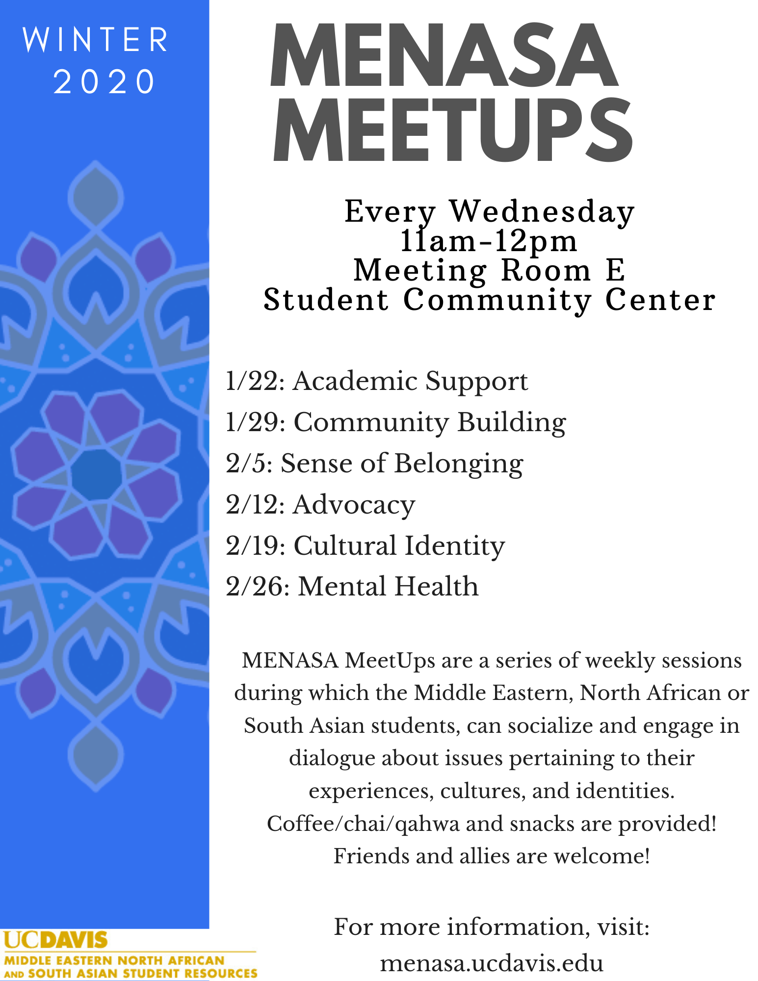 menasa meetups winter 2020