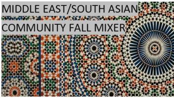 ME/SA Fall Mixer'14