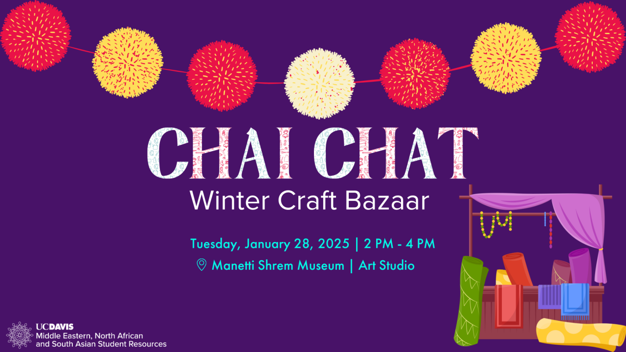 Chai Chat | Winter Craft Bazaar Flyer