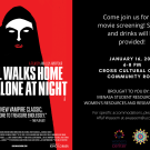 movie screening of "A Girl Walks Home Alone At Night