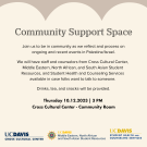 community support space flier